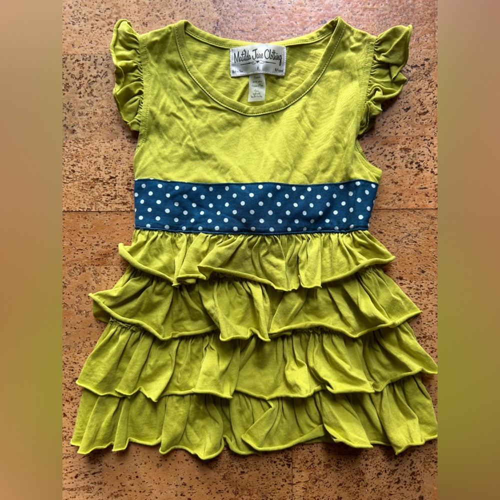 Matilda Jane tiered ruffled shirt